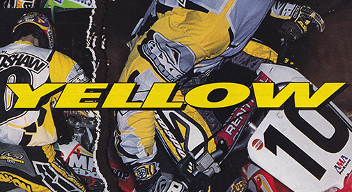 Axo sports yellow gear ad 1997